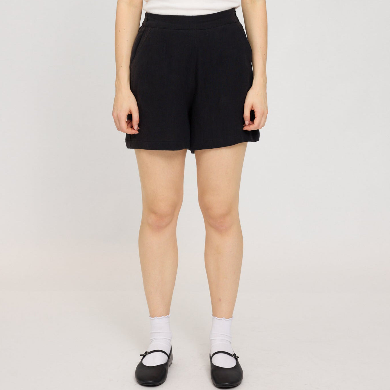 Leinen-Shorts