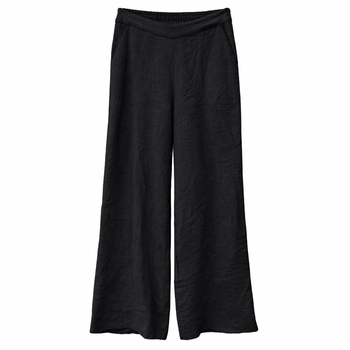weite Leinen-Hosen