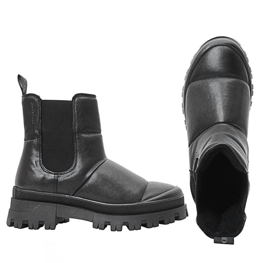 warm gefütterte Leder-Stiefel, Jenny