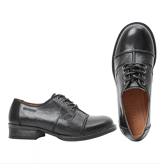 Schnürschuhe aus vegetabil gegerbtem Leder
