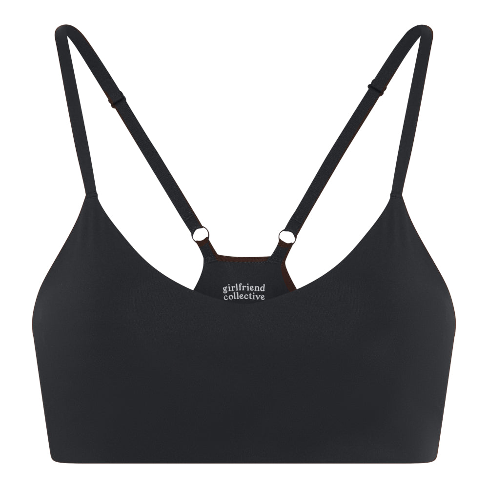 Bralette mit V-Neck aus recykeltem Plastik