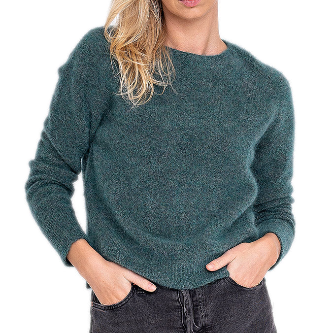 Kuschel-Pullover aus Mohair und Lammwolle