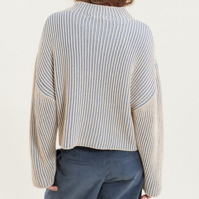 Winie Ripp-Pulli aus Bio-Baumwolle