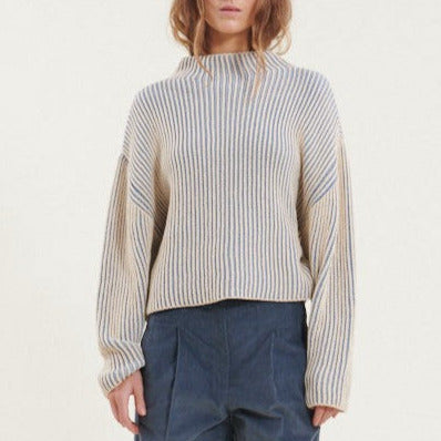 Winie Ripp-Pulli aus Bio-Baumwolle