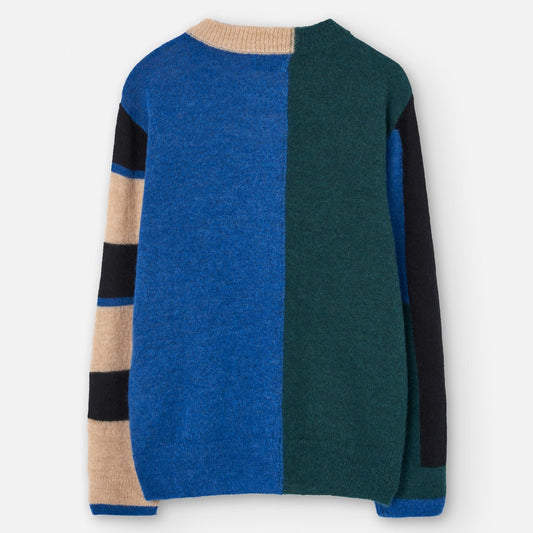 Babol gemusterter Woll-Pullover