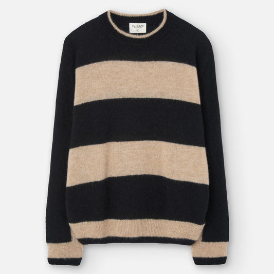 Babol Woll-Pullover mit Streifen