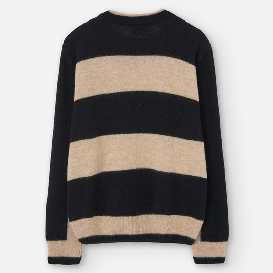 Babol Woll-Pullover mit Streifen