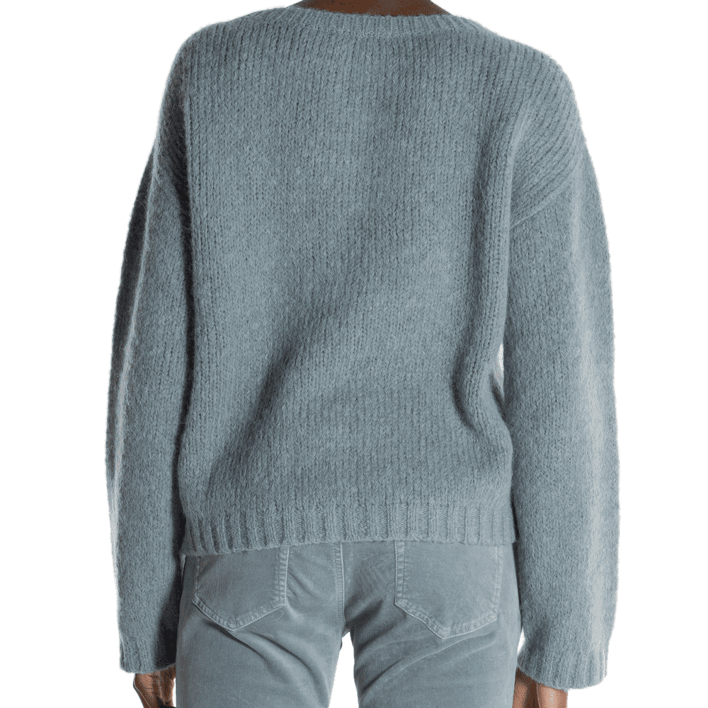 Ajour-Pullover aus Alpaka und Bio-Baumwolle