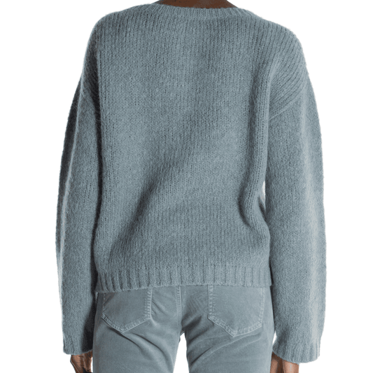 Ajour-Pullover aus Alpaka und Bio-Baumwolle