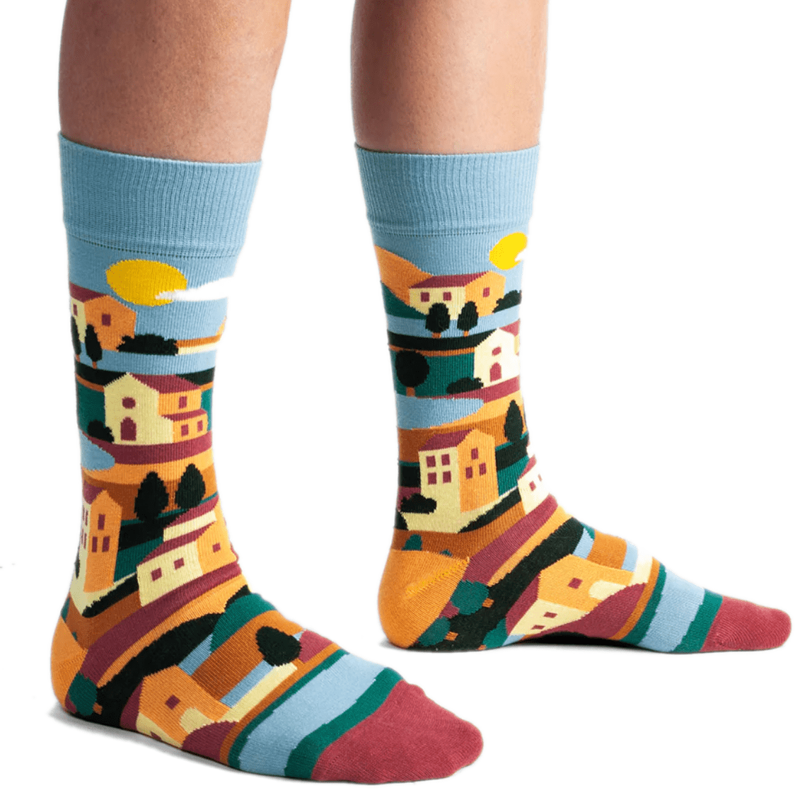 Landschafts-Socken
