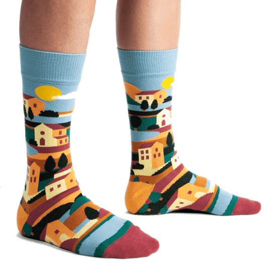 Landschafts-Socken