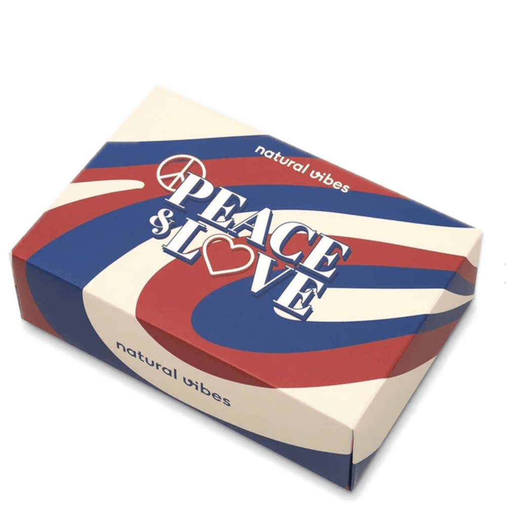 Geschenkbox Love & Peace Socken