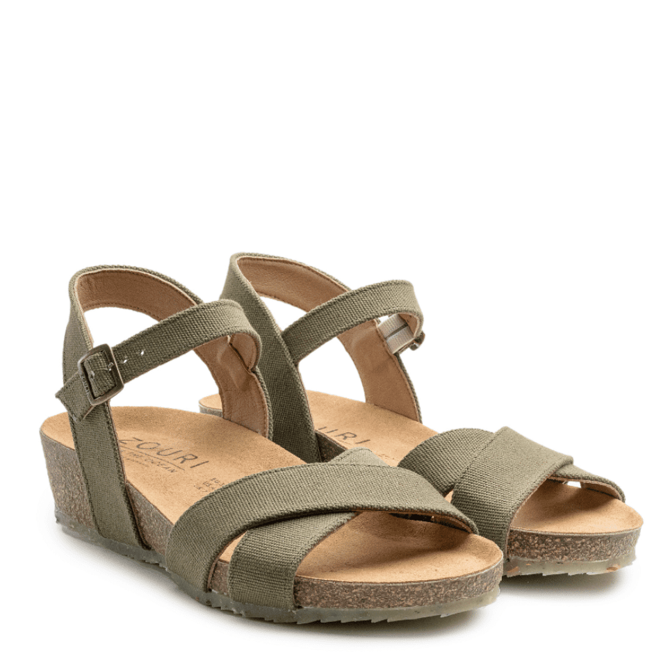 Nature Plateau Sandalen, vegan
