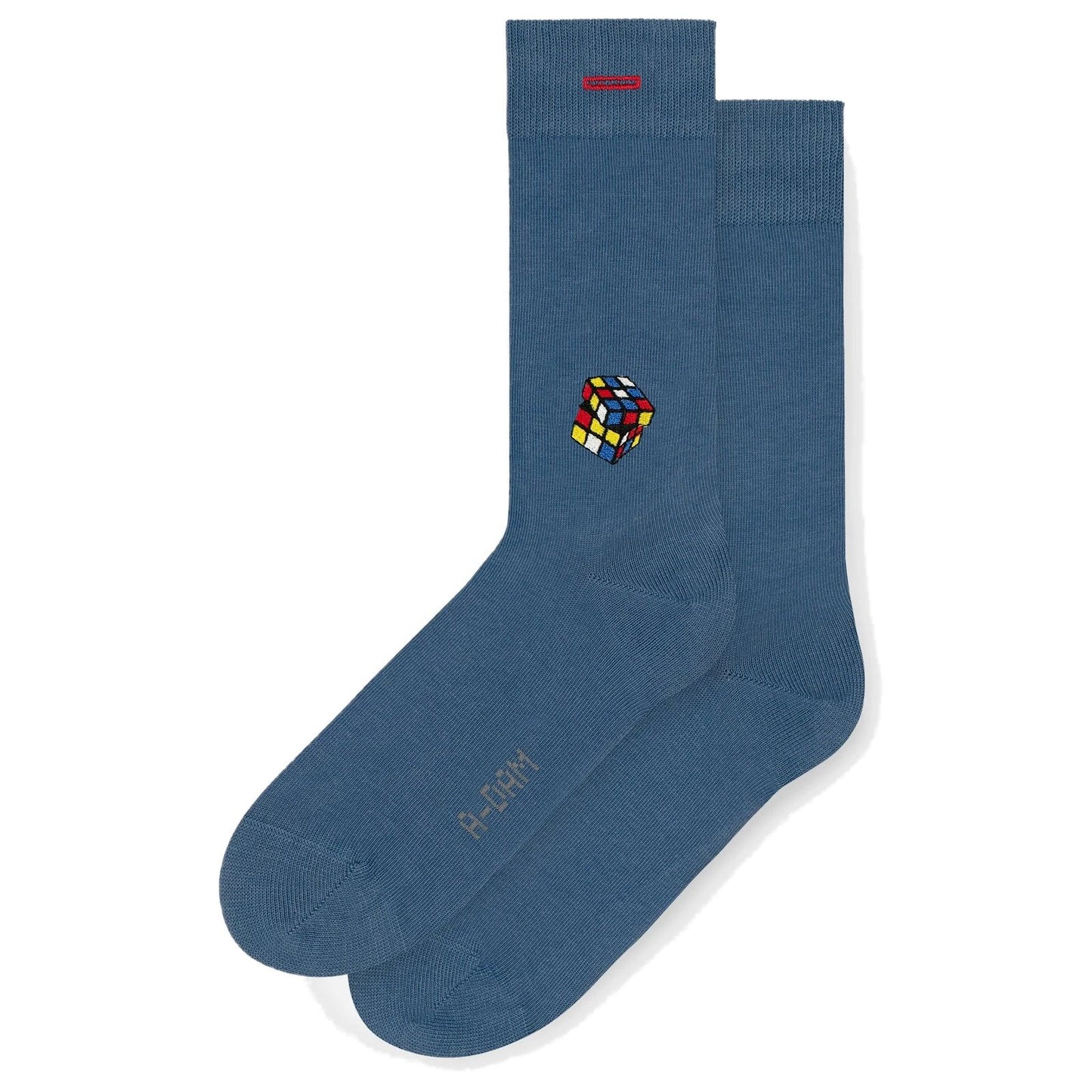 Socken mit Stickerei