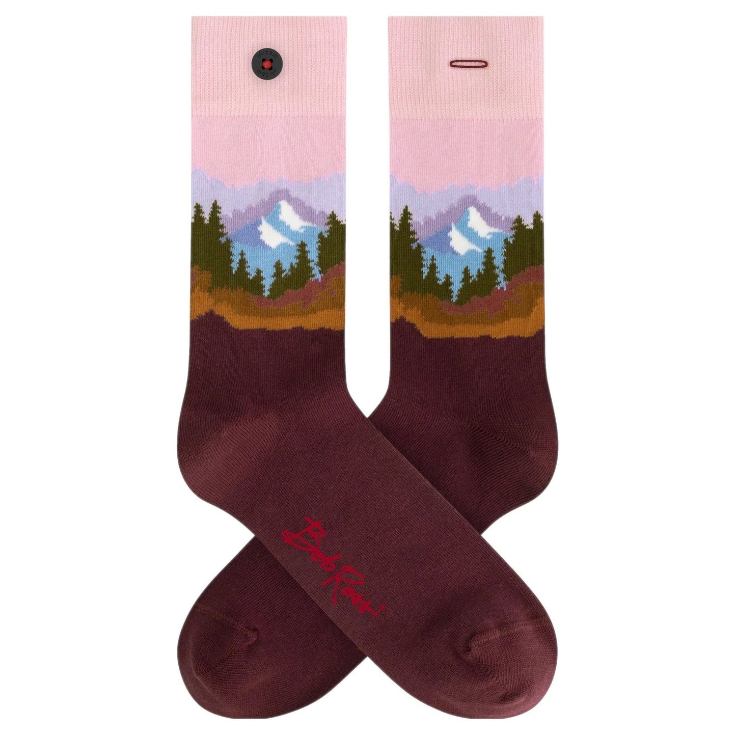 Socken-Box mit eingestrickten Motiven