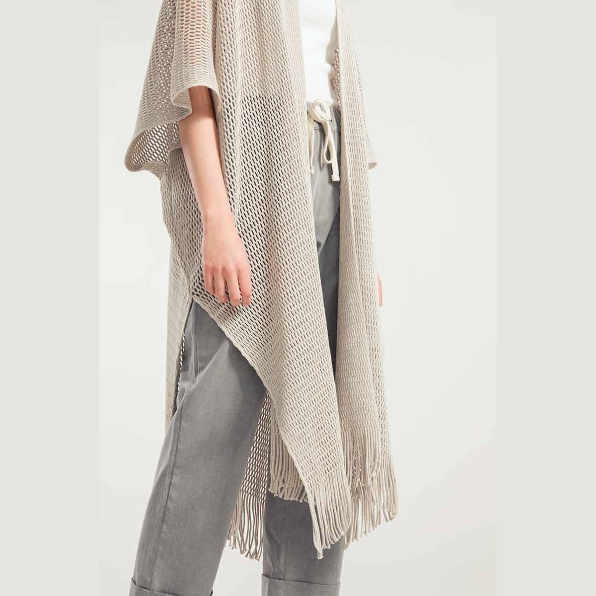 Brisa, Cardigan aus recycelter Baumwolle