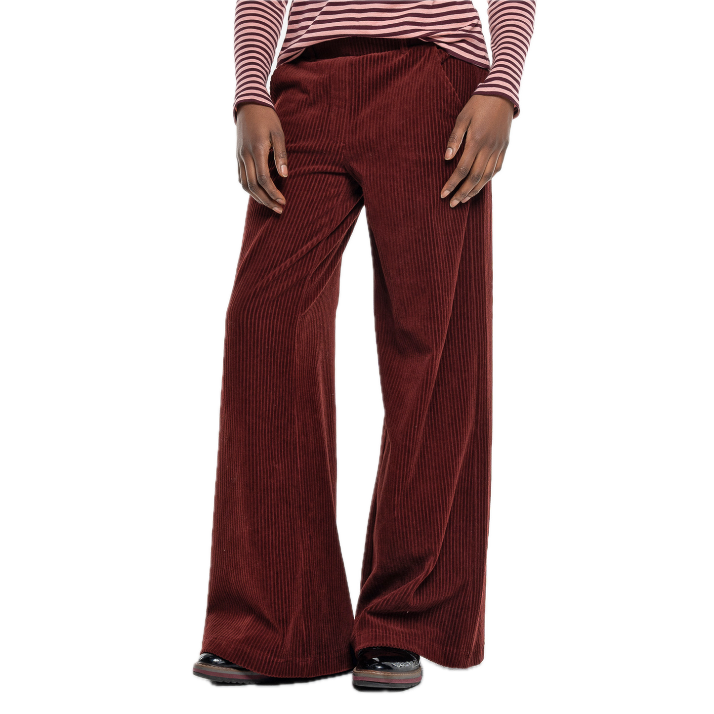Strick-Cord-Hose mit leichtem Schlag