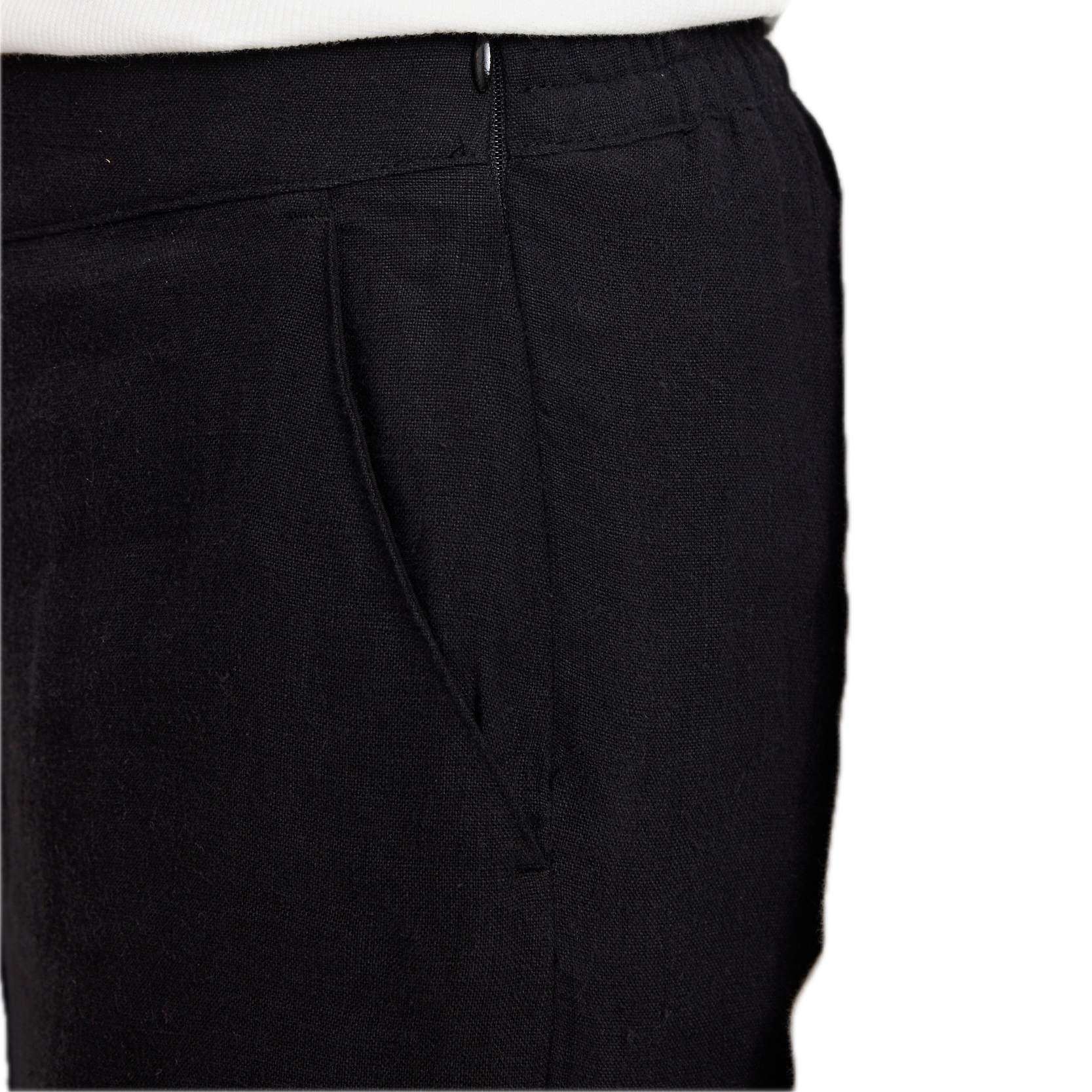 weite Leinen-Hosen