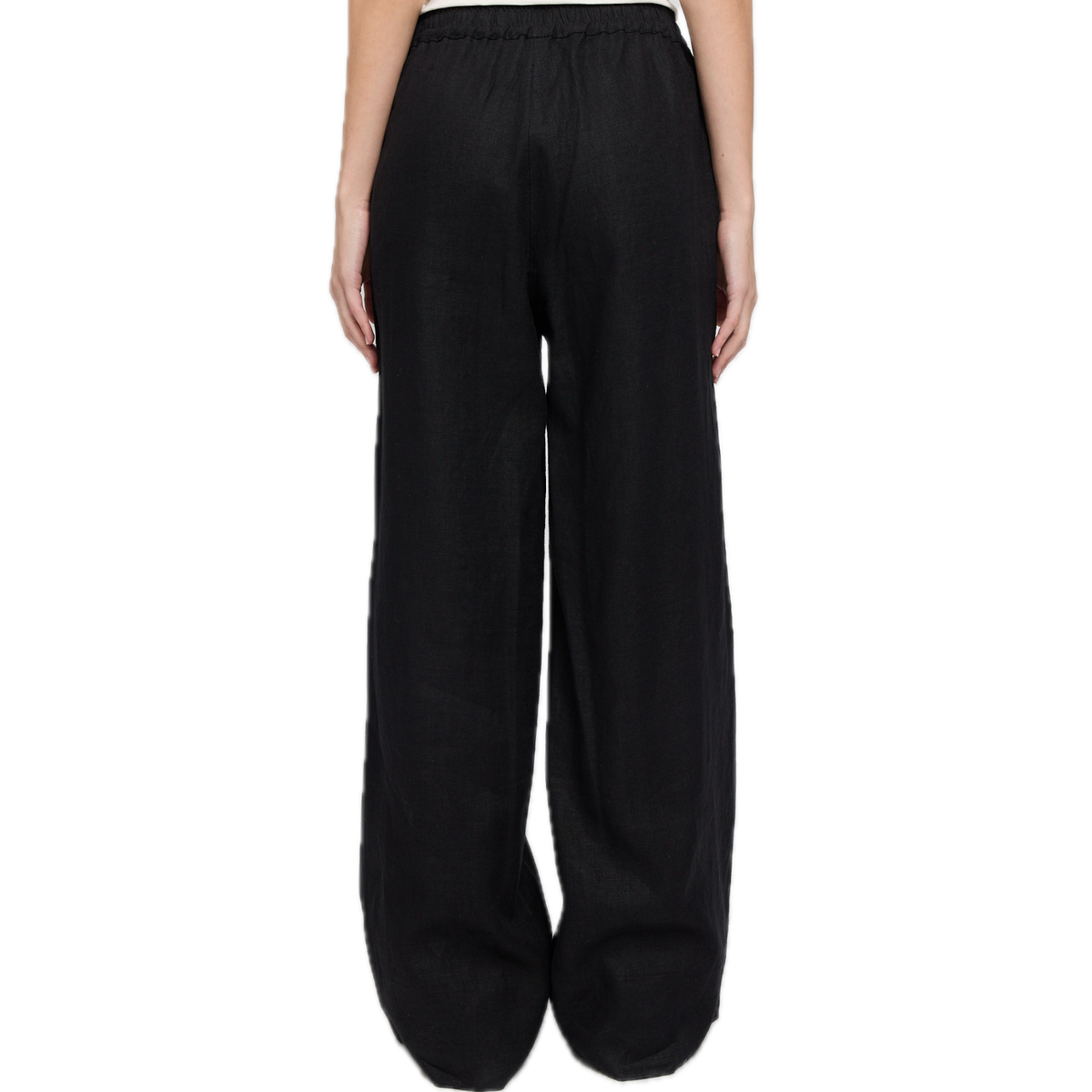 weite Leinen-Hosen