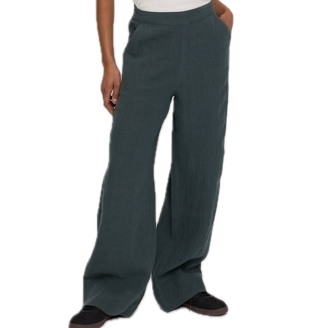 weite Leinen-Hosen