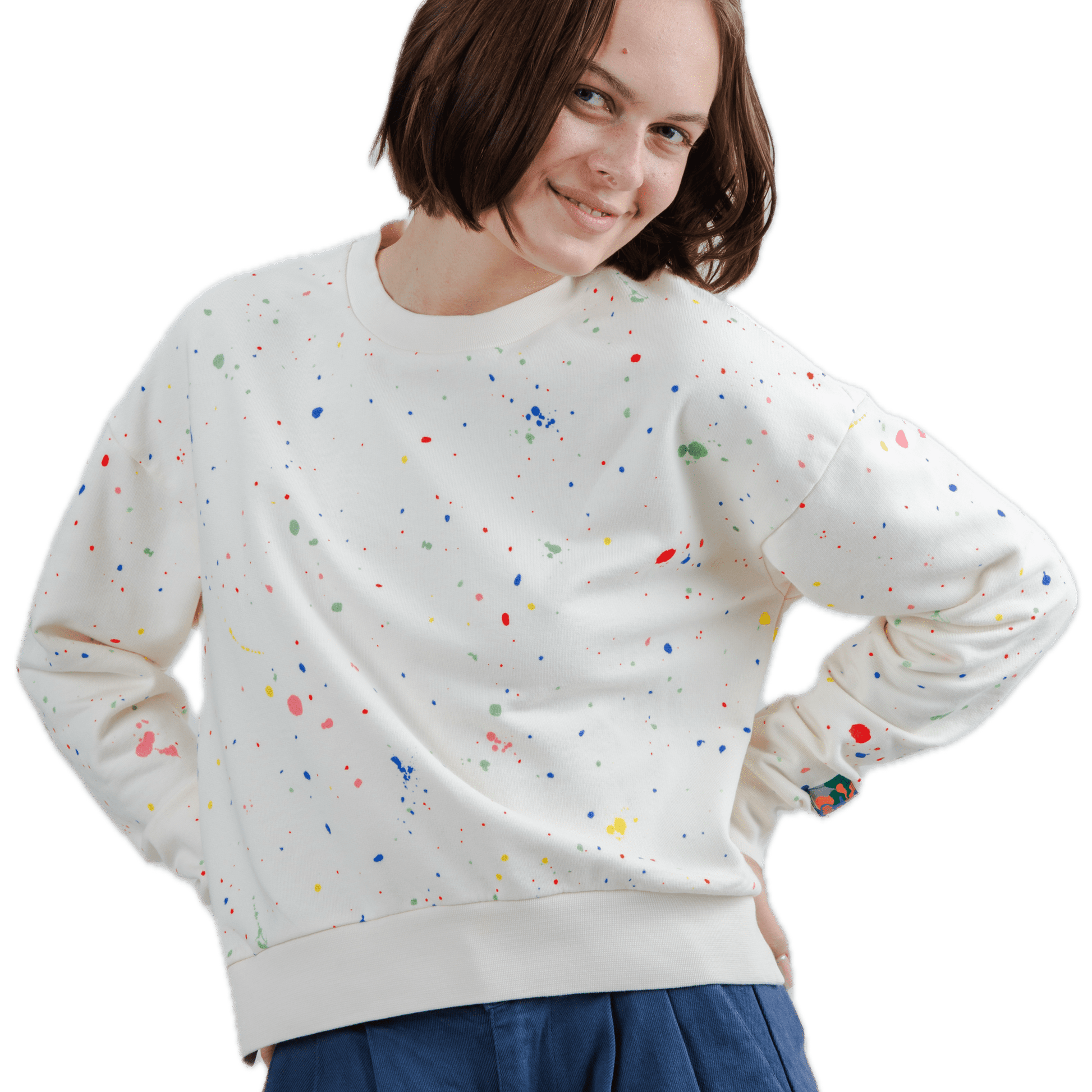 Splash Paint Sweater