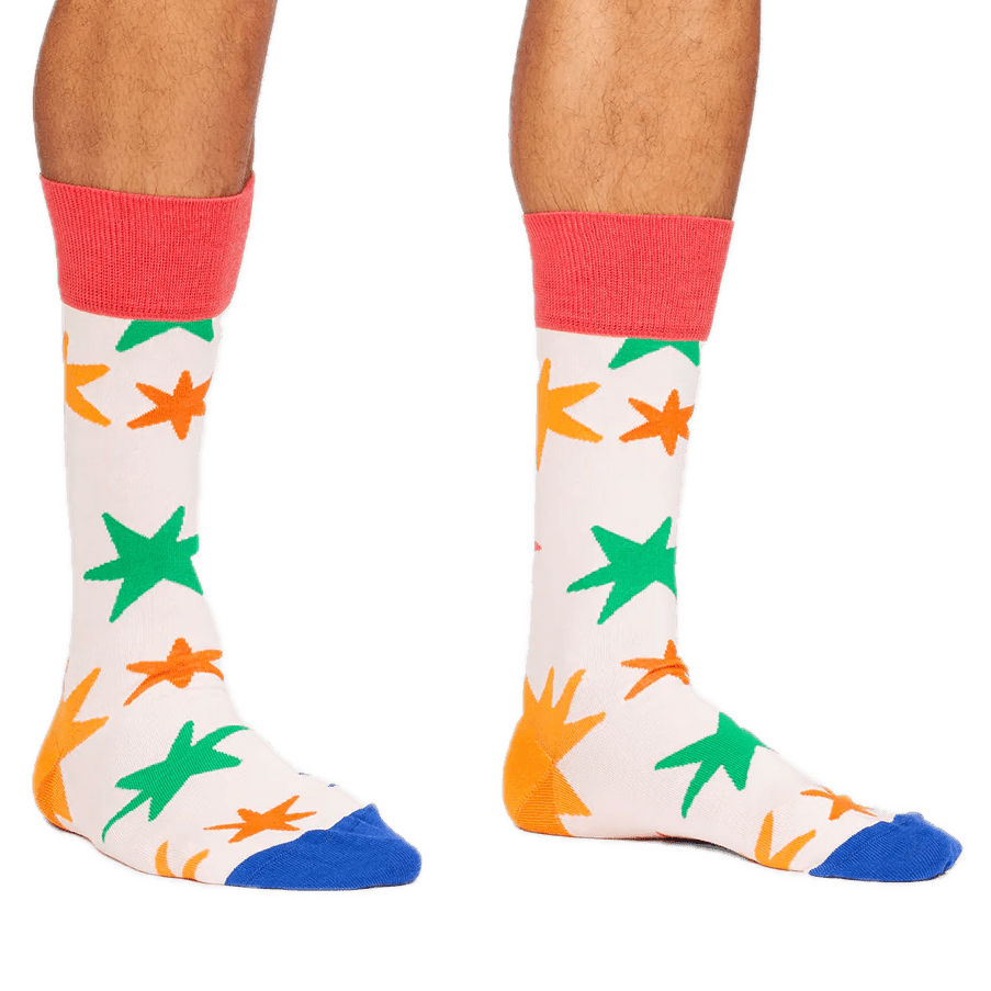 Socks with stars