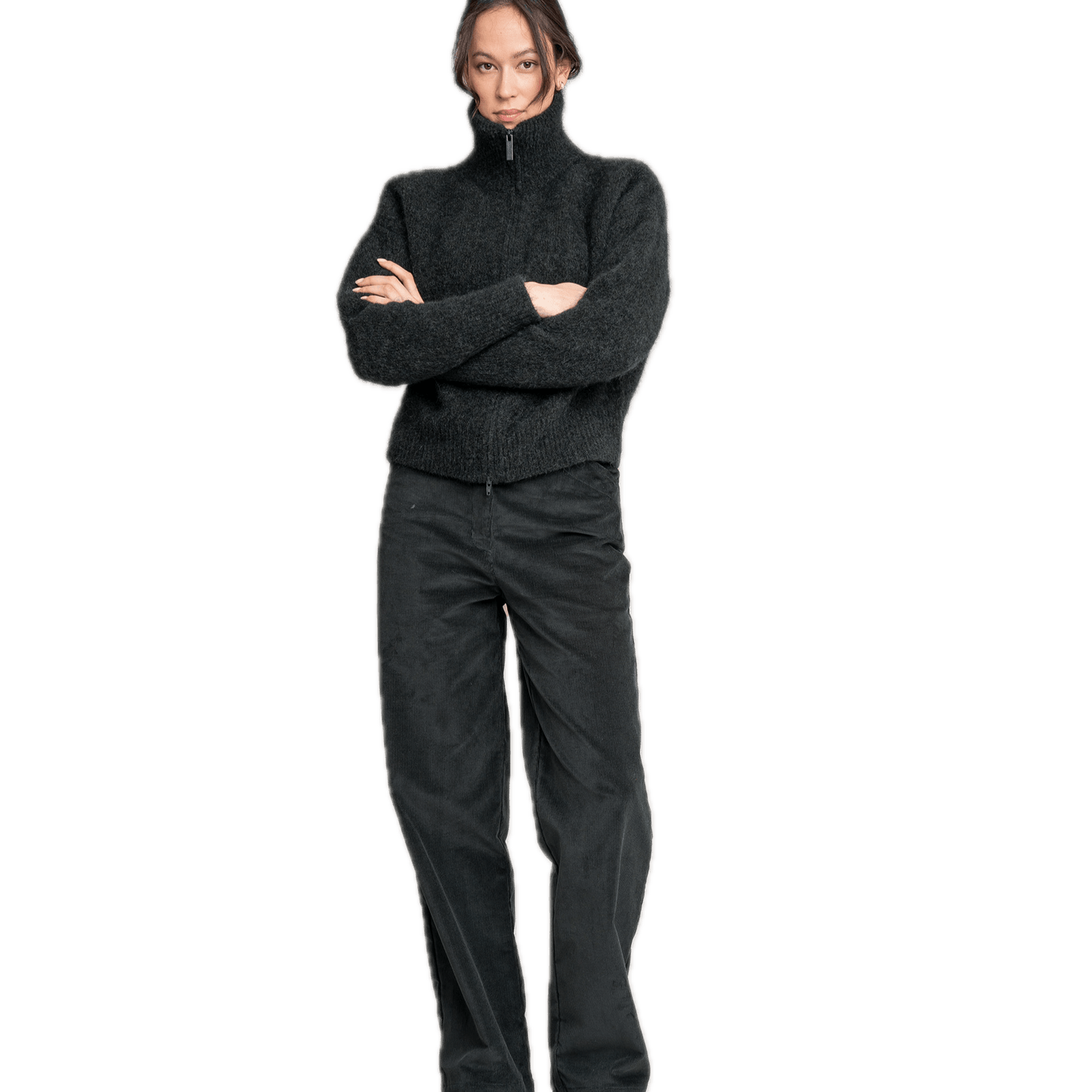 Kuschel-Cardigan aus Mohair und Lammwolle