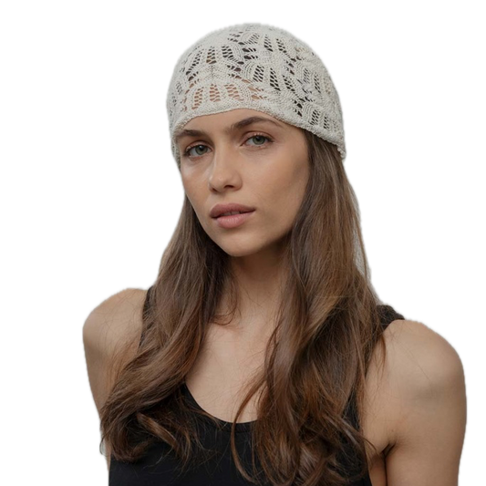 Alexia, Strick-Bandana aus recycelter Baumwolle Rifò