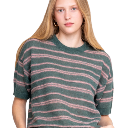 Stricktop Lexie aus Mohair und Alpaka