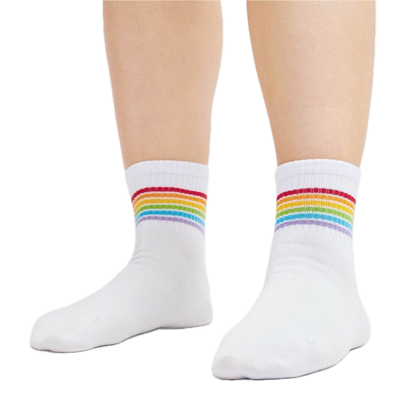 Sneaker socks with various designs