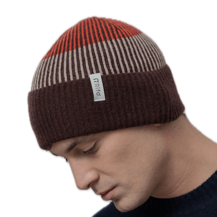 Recycelte Kaschmirwolle Mütze - Vanda