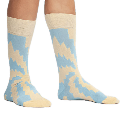 Socken mit Pastell-Blitzen