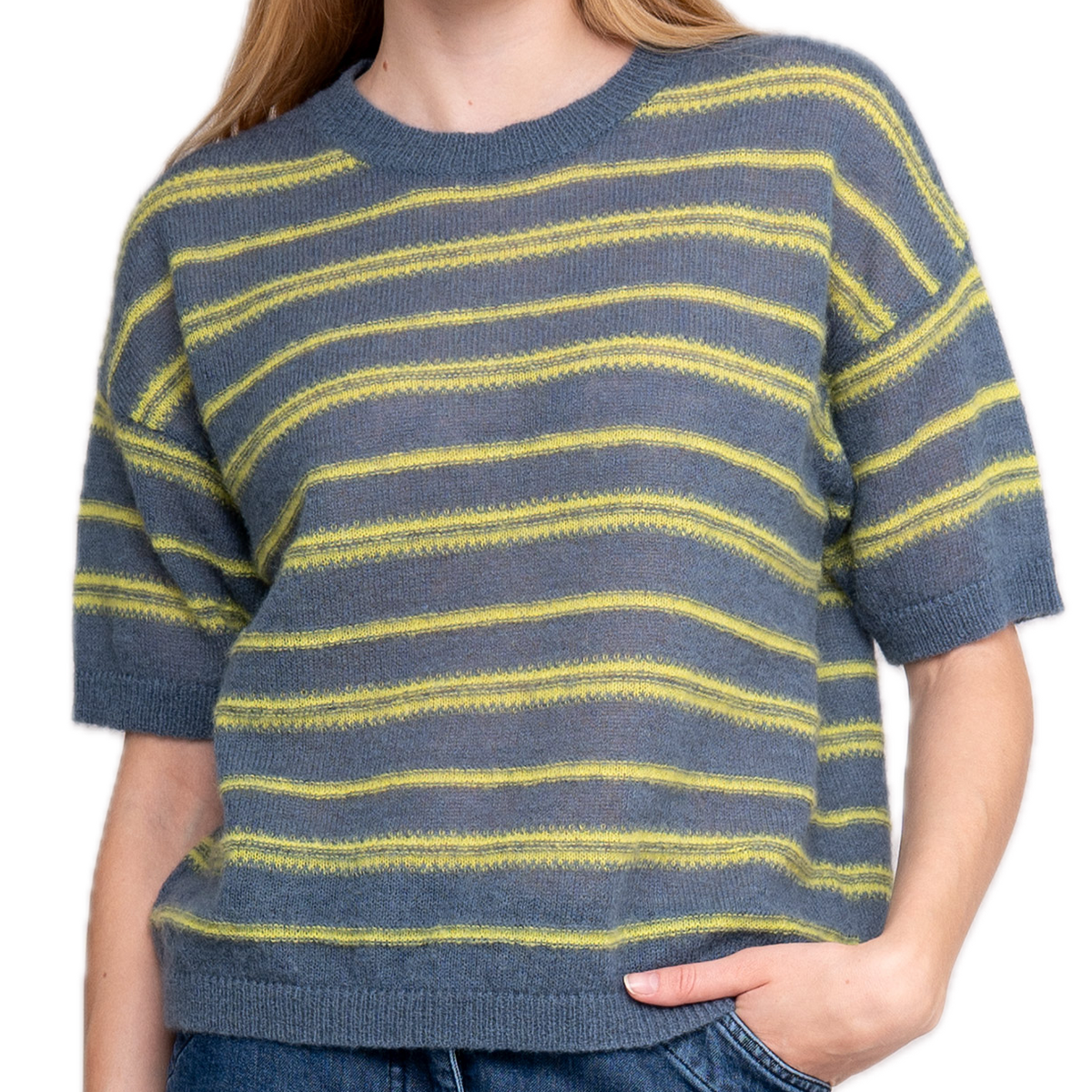 Stricktop Lexie aus Mohair und Alpaka
