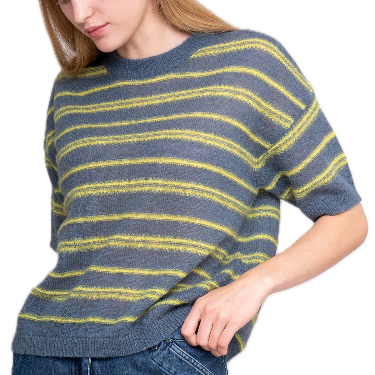 Stricktop Lexie aus Mohair und Alpaka