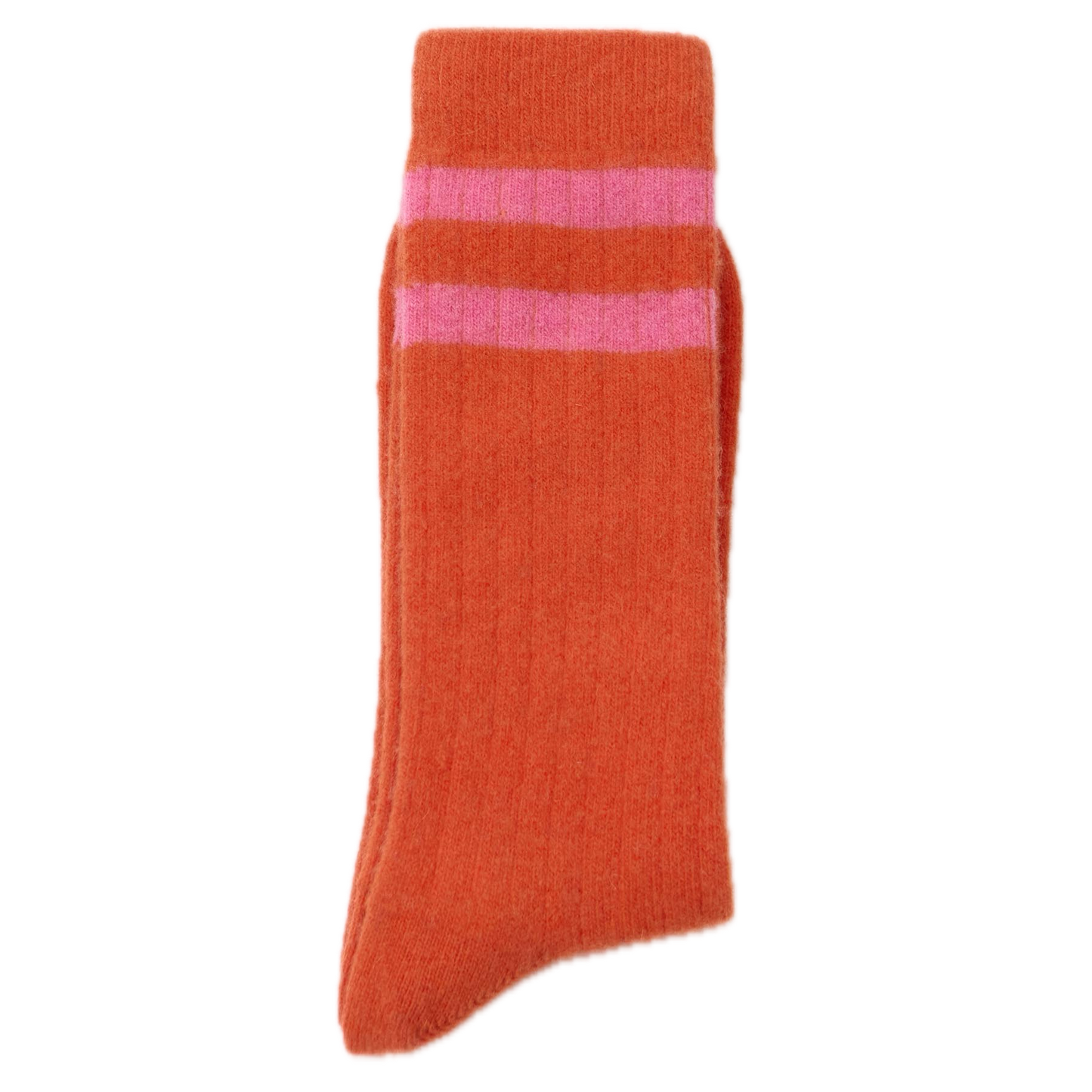 Retro-Streifen-Wollsocken