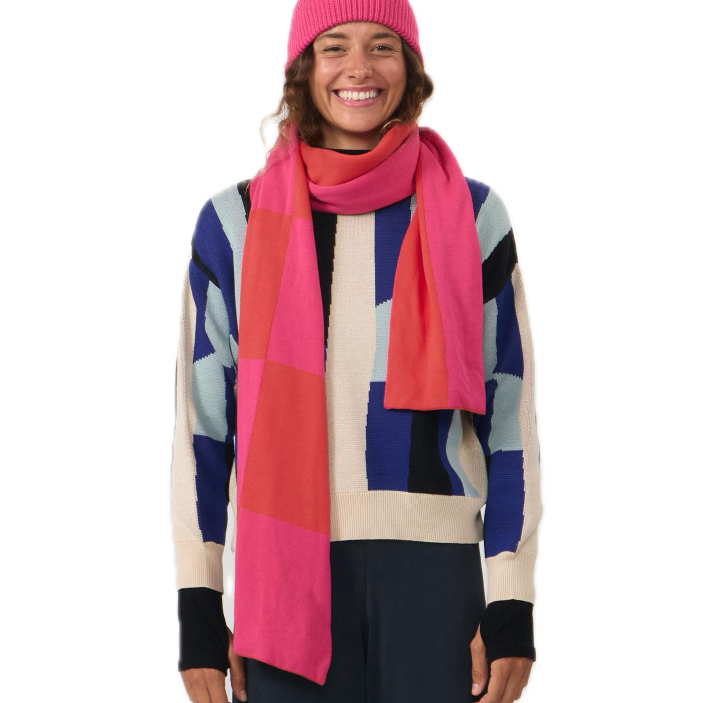 London Baumwoll-Schal