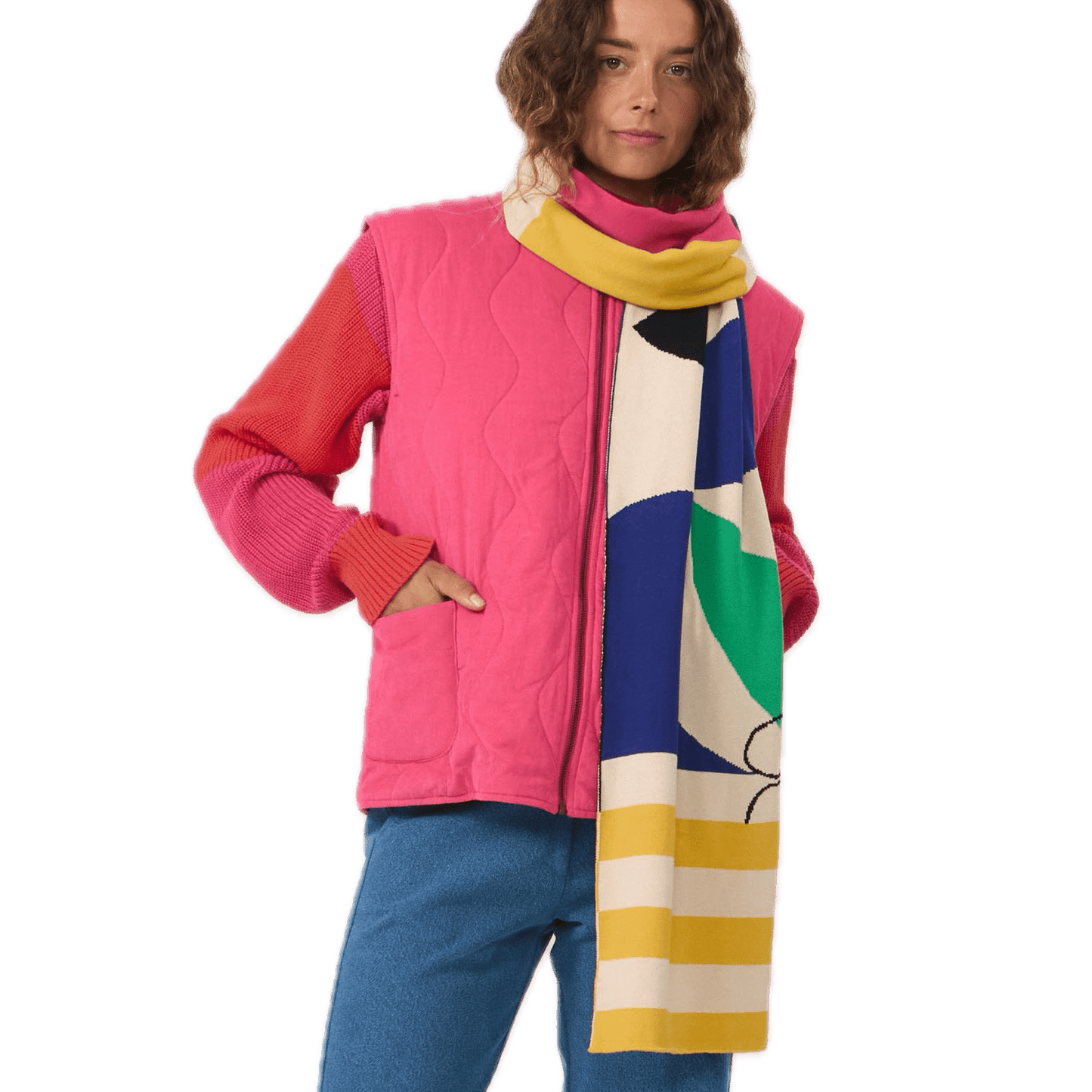 London Baumwoll-Schal