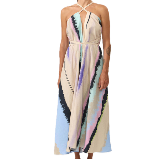 multipositions Dress aus Tencel-Modal, lang