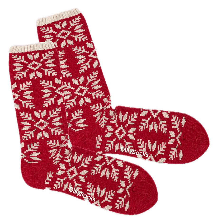 farbenfrohe warme Socken