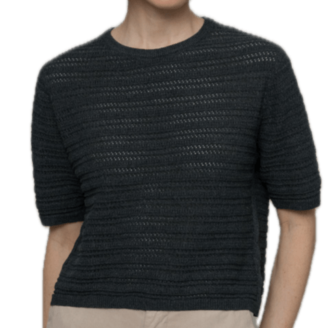 Elisa, Strickshirt aus recycelter Baumwolle