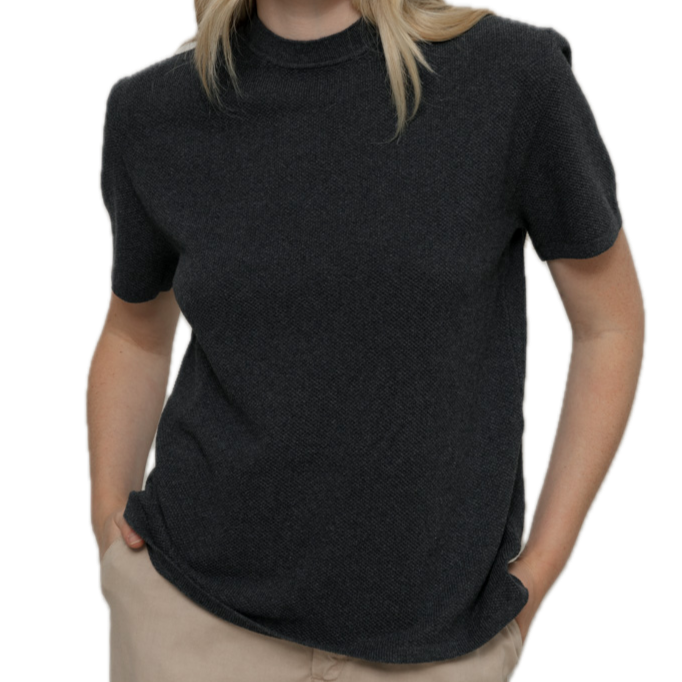 Carlotta, Strickshirt aus recycelter Baumwolle
