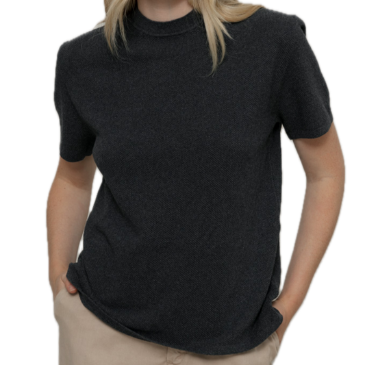 Carlotta, Strickshirt aus recycelter Baumwolle