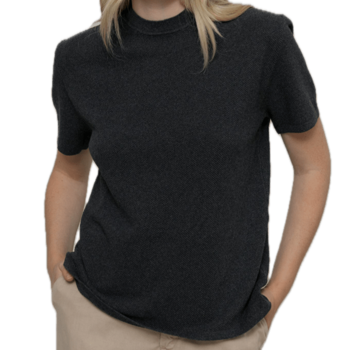 Carlotta, Strickshirt aus recycelter Baumwolle