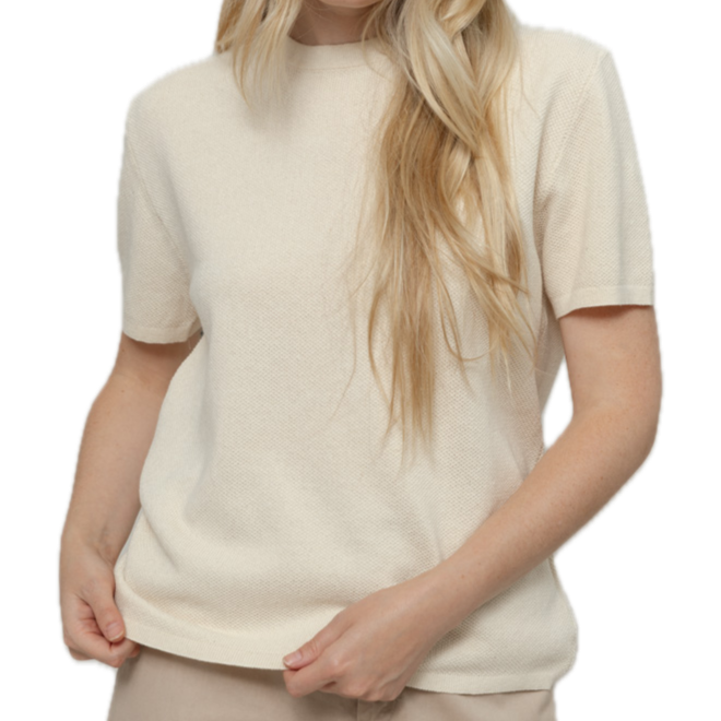Carlotta, Strickshirt aus recycelter Baumwolle