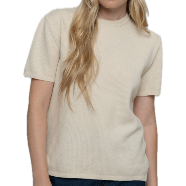 Carlotta, Strickshirt aus recycelter Baumwolle