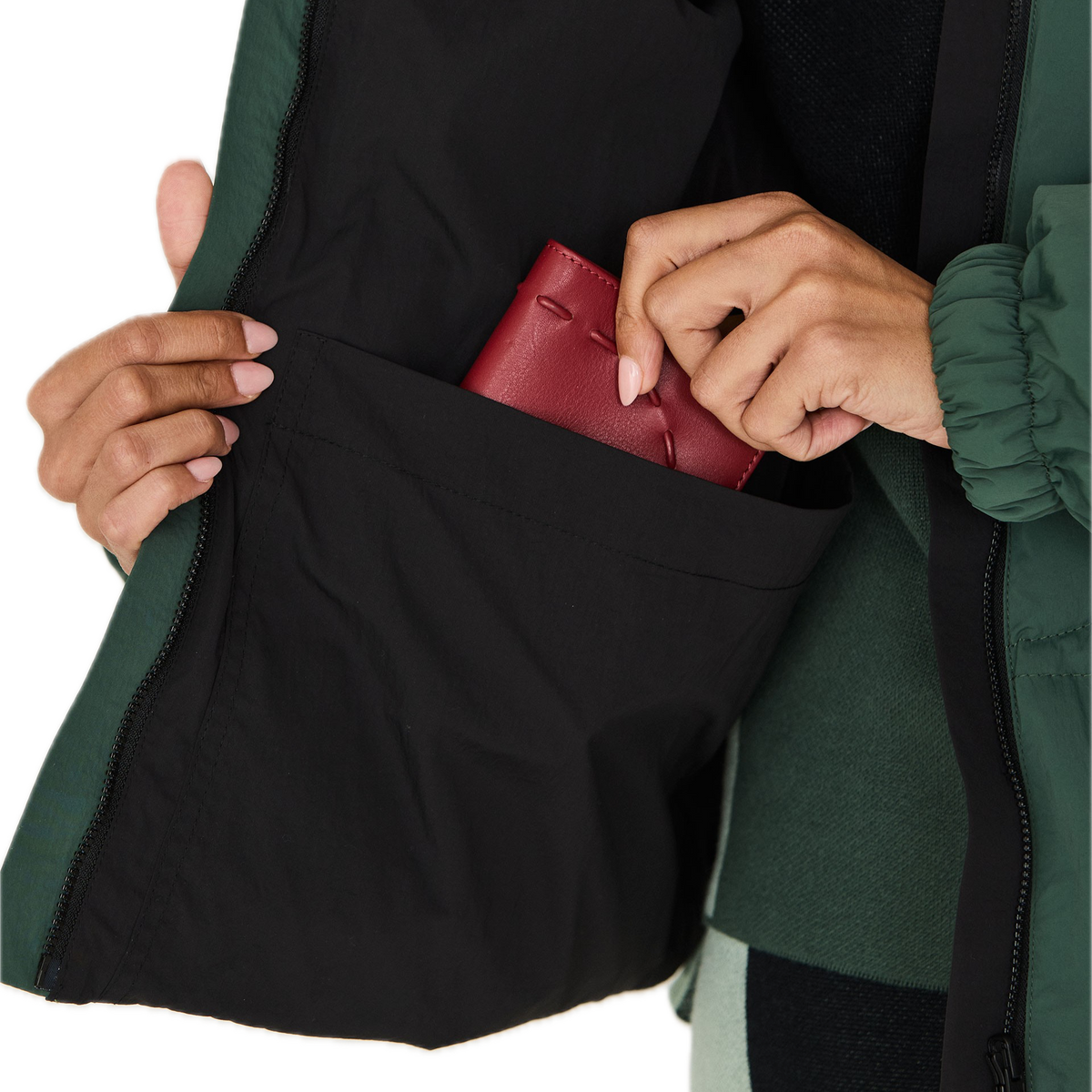 Bonboia Wende-Jacke aus recykeltem Nylon