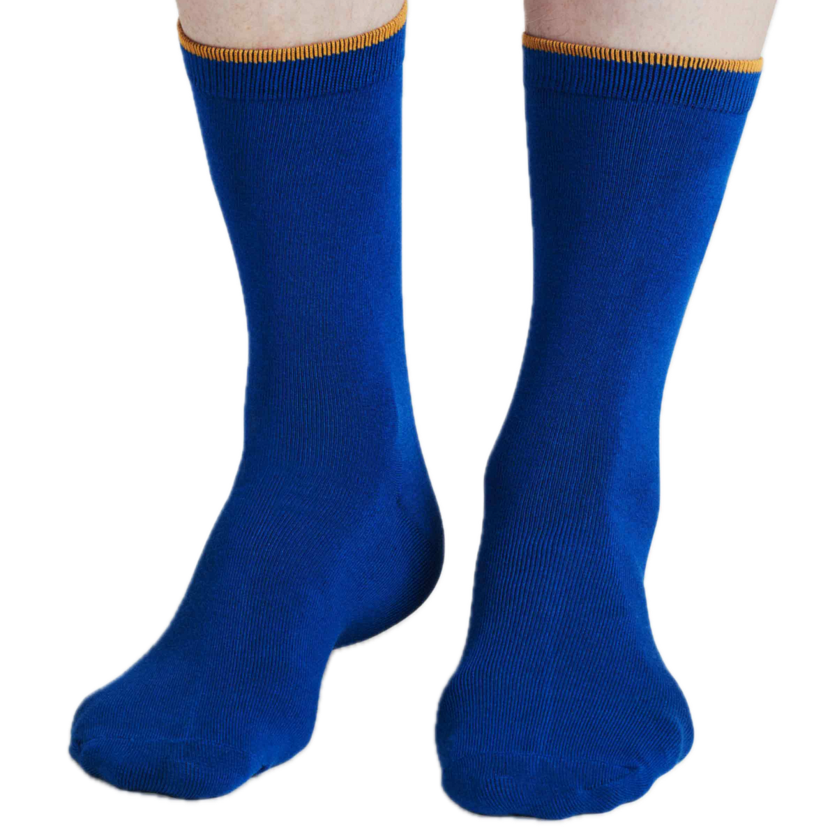 Socken mit eingestricktem Gartenzwerg