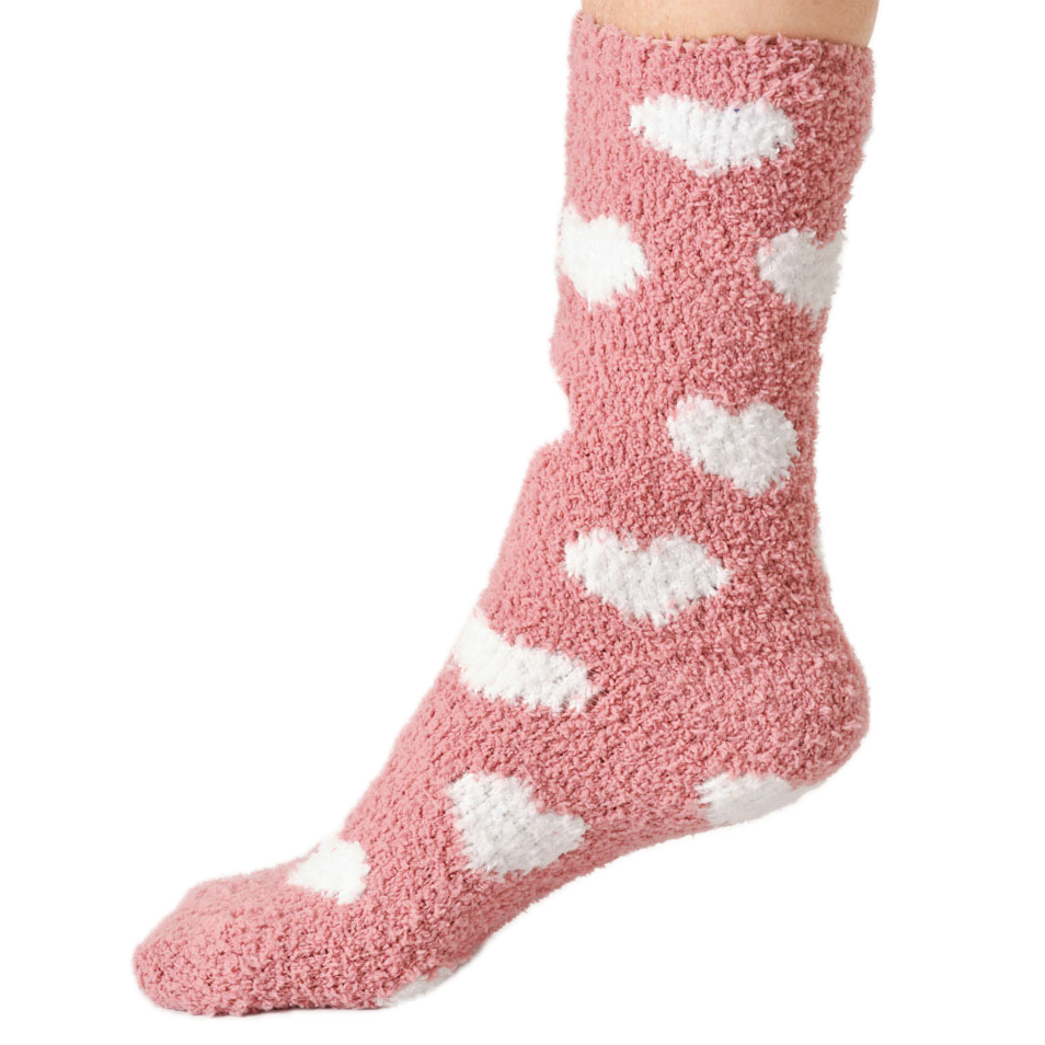 Fluffysocken, Streifen oder Herzen