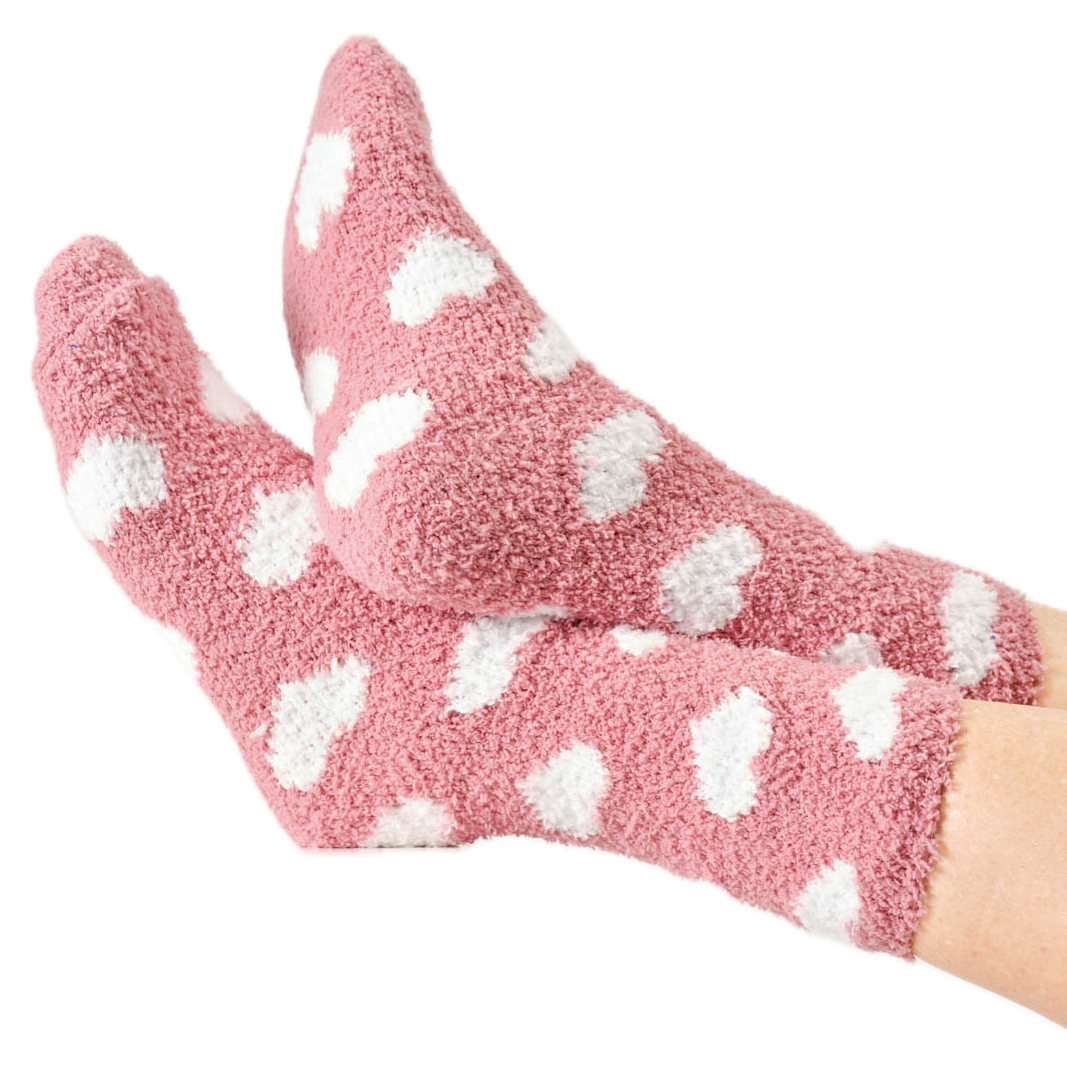 Fluffysocken, Streifen oder Herzen