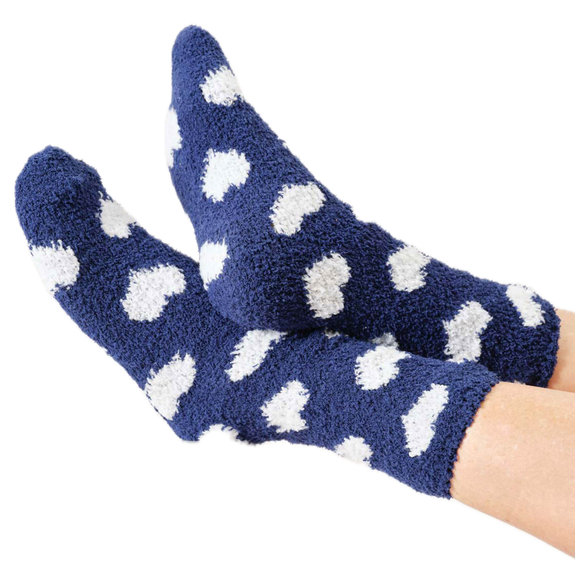 Fluffysocken, Streifen oder Herzen